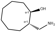 Cyclooctanol, 2-(aminomethyl)-, trans- (9CI) Structure