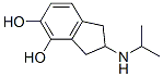 1H-Indene-4,5-diol, 2,3-dihydro-2-[(1-methylethyl)amino]- (9CI) Structure
