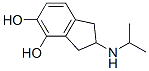 1H-Indene-4,5-diol, 2,3-dihydro-2-[(1-methylethyl)amino]- (9CI) 구조식 이미지