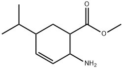 3-Cyclohexene-1-carboxylicacid,2-amino-5-(1-methylethyl)-,methylester Structure