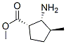 시클로펜탄카르복실산,2-아미노-3-메틸-,메틸에스테르,(1alpha,2alpha,3beta)- 구조식 이미지