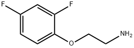 Ethanamine, 2-(2,4-difluorophenoxy)- (9CI) Structure