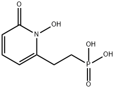 Phosphonic acid, [2-(1,6-dihydro-1-hydroxy-6-oxo-2-pyridinyl)ethyl]- (9CI) Structure