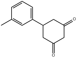 1,3-시클로헥산디온,5-(3-메틸페닐)-(9Cl) 구조식 이미지