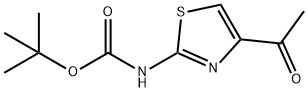 Carbamic  acid,  (4-acetyl-2-thiazolyl)-,  1,1-dimethylethyl  ester  (9CI) Structure