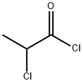 2-Chloropropionyl chloride 구조식 이미지