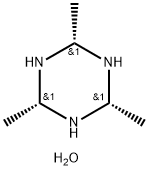 HEXAHYDRO-2,4,6-TRIMETHYL-1,3,5-TRIAZINE TRIHYDRATE 구조식 이미지