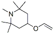 1,2,2,6,6-pentamethyl-4-(vinyloxy)piperidine Structure