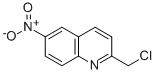 2-CHLORMETHYL-6-NITRO-QUINOLINE Structure