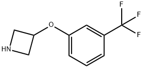 3-[3-(trifluoromethyl)phenoxy]azetidine Structure