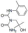 1-carbamoyl-1-(2-hydroxy-2-methyl-propyl)-3-(2-methylphenyl)urea Structure