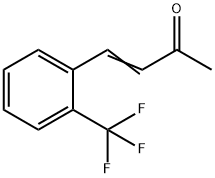 (E)-4-(2-트리플루오로메틸-페닐)-부트-3-엔-2-온 구조식 이미지