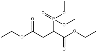 2-(Dimethoxyphosphinyl)succinic acid diethyl ester Structure