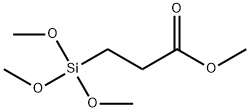 2-(CARBOMETHOXY)ETHYLTRIMETHOXYSILANE Structure