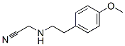 아세토니트릴,[[2-(4-메톡시페닐)에틸]아미노]-(9CI) 구조식 이미지