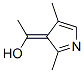 Ethanol, 1-(2,4-dimethyl-3H-pyrrol-3-ylidene)- (9CI) Structure