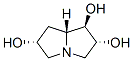 1H-Pyrrolizine-1,2,6-triol, hexahydro-, (1R,2R,6R,7aR)- (9CI) 구조식 이미지