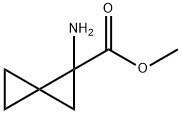 Spiro[2.2]pentanecarboxylic acid, 1-amino-, methyl ester (9CI) Structure