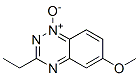 1,2,4-Benzotriazine,3-ethyl-6-methoxy-,1-oxide(9CI) 구조식 이미지