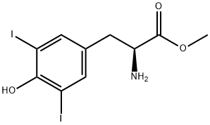 METHYL 3,5-DIIODO-L-TYROSINATE 구조식 이미지