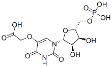 우리딘-5-옥시아세트산5'-모노포스페이트 구조식 이미지
