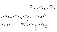 N-(8-benzyl-8-azabicyclo[3.2.1]oct-3-yl)-3,5-dimethoxy-benzamide 구조식 이미지