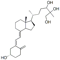 24,25,26-trihydroxyvitamin D3 Structure