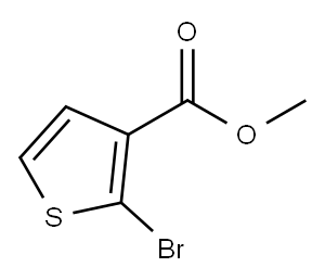 Methyl 2-bromothiophene-3-carboxylate 구조식 이미지