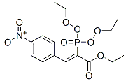 Ethyl (2Z)-2-(diethoxyphosphoryl)-3-(4-nitrophenyl)-2-propenoate Structure