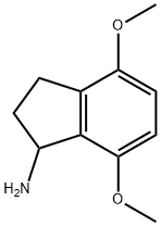 1H-Inden-1-amine,2,3-dihydro-4,7-dimethoxy-(9CI) Structure