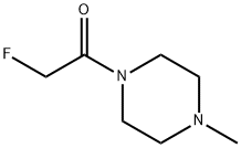 피페라진,1-(플루오로아세틸)-4-메틸-(9CI) 구조식 이미지