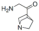 에타논,2-아미노-1-(1-아자비시클로[2.2.1]헵트-3-일)-,엔도-(9CI) 구조식 이미지