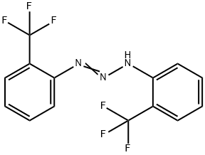 1,3-비스[2-(트리플루오로메틸)페닐]트리아젠 구조식 이미지