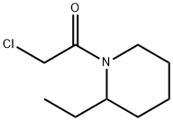 Piperidine, 1-(chloroacetyl)-2-ethyl- (9CI) Structure