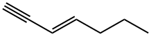 (E)-3-Hepten-1-yne Structure