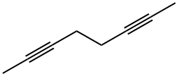 2,6-OCTADIYNE Structure