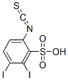 diiodosulfophenylisothiocyanate Structure