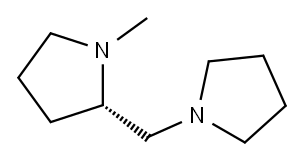 (S)-1-METHYL-2-(1-PYRROLIDINYLMETHYL)PYRROLIDINE 구조식 이미지