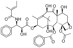 DEACETYLTAXOL B, 10-(RG) Structure