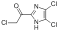 Ethanone, 2-chloro-1-(4,5-dichloro-1H-imidazol-2-yl)- (9CI) 구조식 이미지