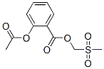 methylsulfonylmethyl 2-acetyloxybenzoate Structure