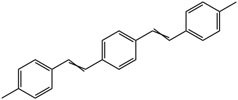 1,4-BIS(4-METHYLSTYRYL)BENZENE Structure