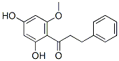 1-(2,4-Dihydroxy-6-methoxyphenyl)-3-phenyl-1-propanone 구조식 이미지