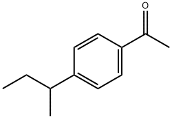 1-(4-Sec-butylphenyl)ethanone 구조식 이미지