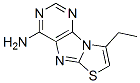 티아졸로[3,2-e]푸린-4-아민,8-에틸-(9CI) 구조식 이미지
