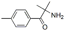 1-Propanone,  2-amino-2-methyl-1-(4-methylphenyl)- 구조식 이미지
