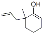 1-Cyclohexen-1-ol, 6-methyl-6-(2-propenyl)- (9CI) Structure