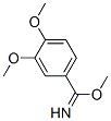 벤젠카르복시이미드산,3,4-디메톡시-,메틸에스테르(9CI) 구조식 이미지