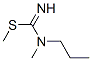카르바미미도티오산,N-메틸-N-프로필-,메틸에스테르(9CI) 구조식 이미지