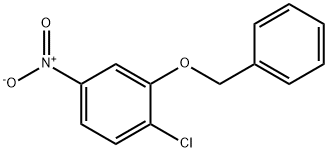 2-(Benzyloxy)-1-chloro-4-nitrobenzene Structure